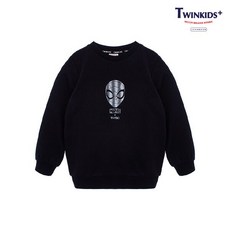 캐릭터 홀로그렘 맨투맨(TAFT9T04_BK)