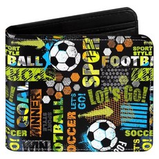 아동용 남아용 지갑 만 8-10세 9-12 11-15세 멋진 게이머 바이폴드 RFID 차단 게임 선물 재미있는 동전 포켓 ID 창 십대 청소년 남성 생일 크리스마스 볼-색