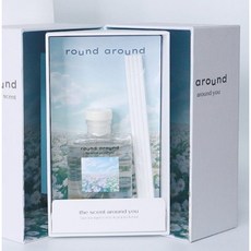 [1+1] 라운드어라운드 디퓨저 화이트 대즐 100 ml *2 (본사정품!) 실내방향제 탈취제 round around, #화이트대즐, 2개, 100ml