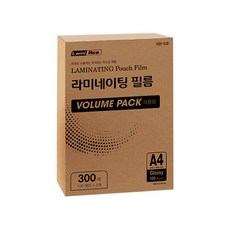 [감동] 기계코팅필름 300매, 1팩, A4
