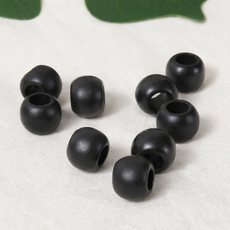 무광 메탈비즈 볼 구슬 16mm diy 공예 비즈 재료, 1개, 무광 블랙 비즈