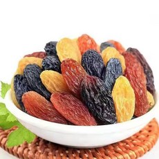 씨플 신강 4종 혼합 건포도 큰 알갱이 사무실간식 건과일, 500g