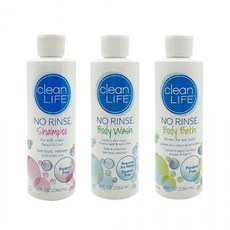 물없이쓰는샴푸 노린스 샴푸 바디워시 바디바스 236ml 환자용 물없이 병원 요양원 목욕용품 여행 캠핑 간병용품 출산후 드라이샴푸, 노린스 샴푸 236ml