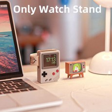 Apple Watch충전기스탠드 8 7 6 5 4 3 2 SE실리콘, G Gray