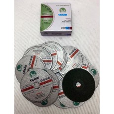 SHARK 鯊魚牌 綠砂輪 4吋超薄網狀切斷片, 1個, 一盒(20片)