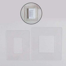 단비가 투명 콘센트 커버 손때방지 콘센트가드, 2 or 3구용/소