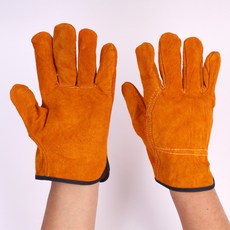 [티케이샵] 캠핑장갑 바베큐 스웨이드 방염 장갑, 1세트