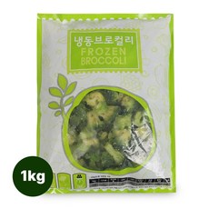 산들네이처 냉동 브로콜리, 1개, 1kg