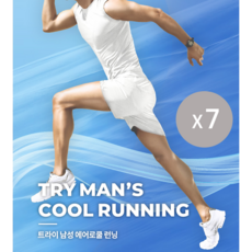 TRY 韓國產男款涼感無袖背心 7入