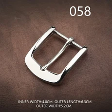 고급 304 스테인리스 스틸 핀 버클 액세서리 프리미엄 벨트 캐주얼 복장용 남녀, 19 058