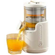 ROYADULEX 榨汁機，操作簡便，快速榨汁，健康安全材質，小巧易清洗, 2025年升級款白色（榨汁分離）, OT2