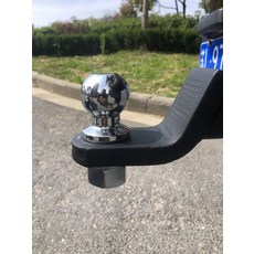 장착용 견인장치 견인볼 커넥터 2인치 핀 자동차 연결 고리 기계 부품, 2인치 크롬 암 유령 훅 핀