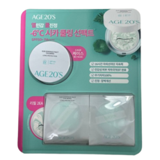 AGE20s 선 에센스 팩트 카밍 롱프로텍션 (본품+리필), 1개