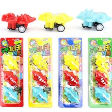 풀백 공룡미니카세트 16개입 미니자동차완구 단체선물, 본상품선택, 1개