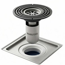 마루툴 냄새차단 화장실 하수구 트랩, 1세트