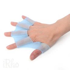 iRho 손가락 물갈퀴 수영장물갈퀴, L