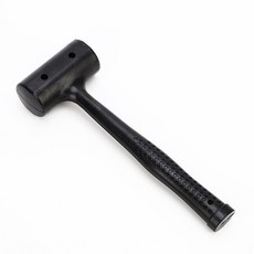 無彈力橡膠錘 一體橡皮錘 安裝錘 防震錘 硬質橡皮榔頭大號橡膠錘子, 1個, 小號錘頭直徑大約45mm