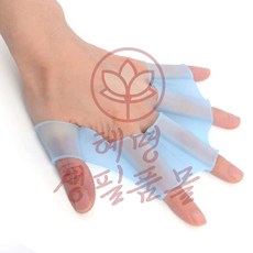 물갈퀴 2P 개구리물갈퀴 수영훈련용품 손가락 수영배우기 물놀이, S