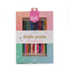 가용 드로잉 스케치 파스텔 아트용 삼각형 더블 헤드 연필 프리미엄 용품 24 색, 01 24 Color Set, 없음