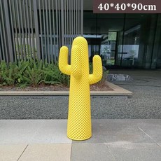 선인장 대형 매장용 디자인 행어 1.5m 가게 옷 행거, 연노랑