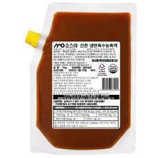 소스야 6배 고농축 냉면 육수 농축액, 1개, 1kg