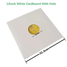 레코드 커버 슬리브 하드 LP 재킷 아우터 카드보드 12인치, 12in White Hole, 12in White Hole, 상세설명참조