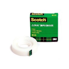 스카치 매직테이프 리필 810R 사무용 포장용 다용도 테이프 1개입 M