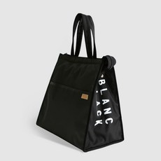 블랑블랙 에코 보온보냉 쿨러백 블랙 L, 상세설명참조, 1개