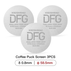 에스프레소 퍽 스크린 마그네틱 키트 홀더, 색상: 15. 58.5mm Screen 3Pcs