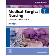 (영문도서) Study Guide for Medical-Surgical Nursing: Concepts and Practice Paperback, Saunders, English, 9780323810234