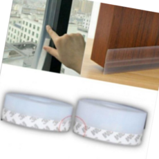 문틈막이 문틈 실리콘 유리문바람막이 현관문 바람막, 갈색, 35mm
