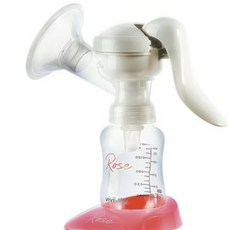 vivi baby 玫瑰手動吸乳器, 1個