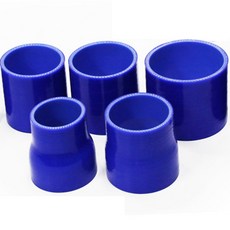 티몰 3레이어 5중 실리콘호스 모음전/고급실리콘재질 흡기/에어필터, 리듀서 내경 63~76mm, 1개