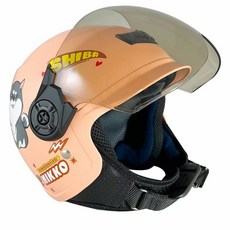 NIKKO N-506 兒童安全帽 柴柴大進擊 焦糖奶油/橘子軟糖 兩色可選, 焦糖奶油,YS, 1個