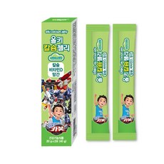 올키X헬로카봇 칼슘젤리 샤인머스캣맛 체험팩 2포 키즈 성장기 면역 어린이 비타민D 칼슘 망간, 1개