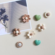 가을풍경 8P set 냉장고 현관문 인테리어 사무실 자석 작지만 강력한 귀여운 마그넷, 2.가을꽃 8pcs 세트 자석