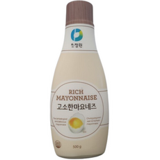 대상 청정원 고소한 마요네즈, 4개, 500g