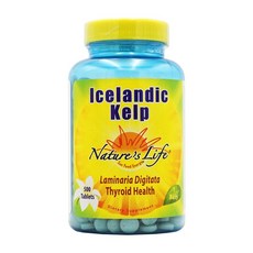 네이쳐스라이프 아이슬랜딕 켈프 타블렛, 500정, 1개
