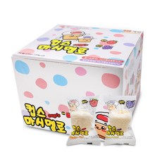 컵스 마시멜로 딸기맛 포도맛 컵케이크모양 추억의과자, 12g