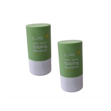 김정문알로에 큐어 워터 스플래쉬 쿨링 선스틱 23g 2개