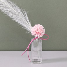 핑크뮬리케이틀린화병set 40cm (DIY) 조화 인테리어, E타입, 1개