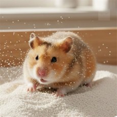 소로롱 애니멀밥 소동물 목욕 모래 500g 햄스터모래