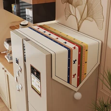 레이스 전자레인지 커버 천 세탁기 오븐 가정용 냉장고 먼지, 05 style 02, 02 35x100cm