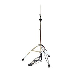 HAIMINGJUN 하이햇 스탠드 타악기 마운트 홀더 하드웨어 접이식 심벌 스탠드 삼각형 브라켓 공연 음악실 연습 무대용, 금속, 은빛