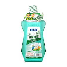 刷樂 專業護理漱口水超值組500mlx2-清新口味/綠茶口味, 1個, 清新口味