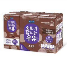 소화가잘되는우유 초콜릿, 190ml, 6개