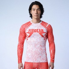 픽스기어 CFL-S18R 남 여 공용 머슬핏 스포츠웨어 언더레이어 언더셔츠 짐웨어 헬스복 운동복 트레이닝복 주짓수 크로스핏 합기도 래쉬가드