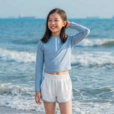 아동 여름 수영복 래쉬가드 아노락래쉬가드상하세트