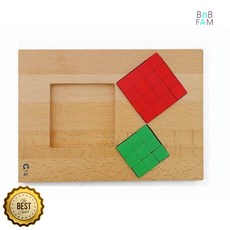 초등 저학년 수학교구 피타고라스 퍼즐맞추기 창의력발달 교육완구 감각 IQ, 1개