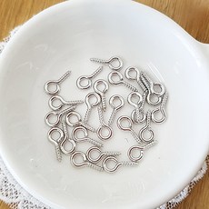 [태양이네] 열쇠고리침/5개 한세트/양모공예/양모고정/고리침, 5개